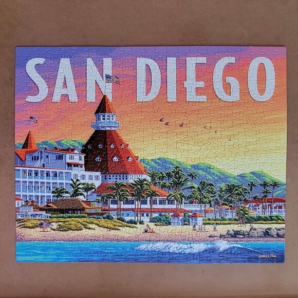 Boardwalk SAN DIEGO California Puzzle 500 pieces - Picture 2 of 9